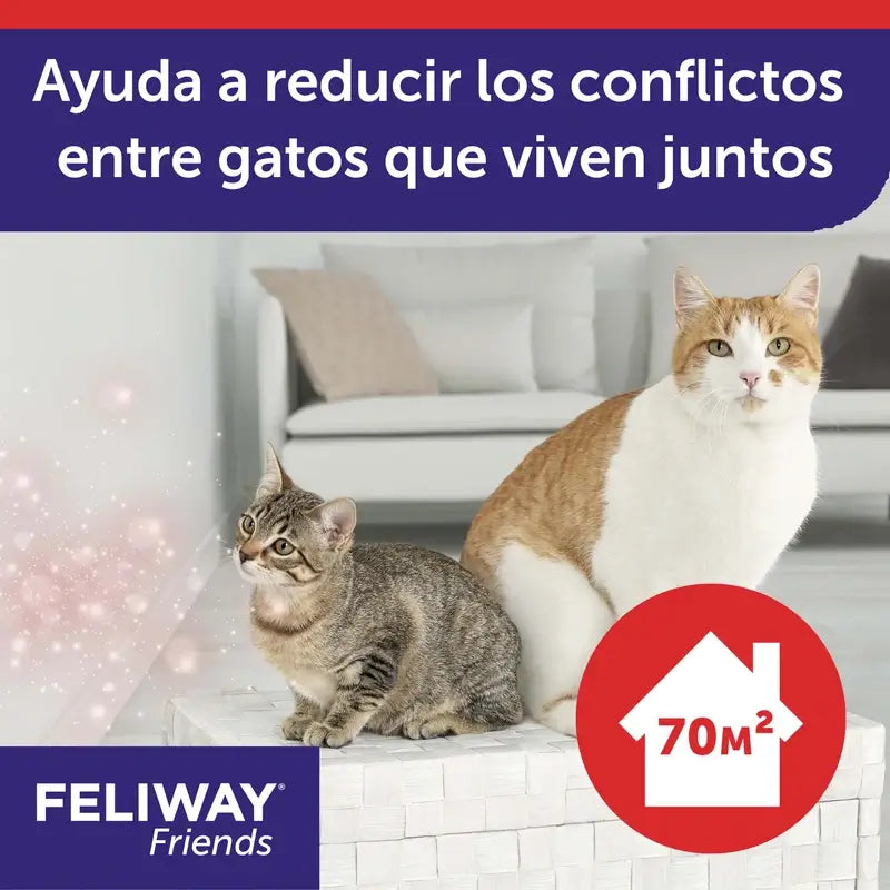 Ceva Feliway Friends Diffusore + Ricarica 48 ml