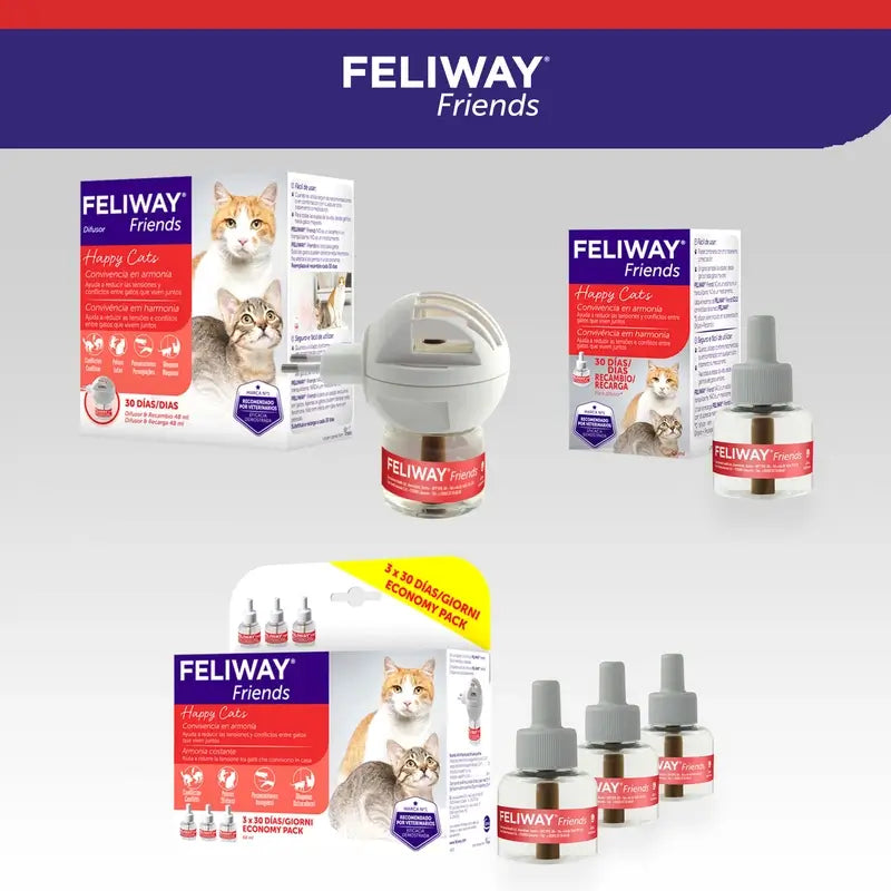 Ceva Feliway Friends Diffusore + Ricarica 48 ml