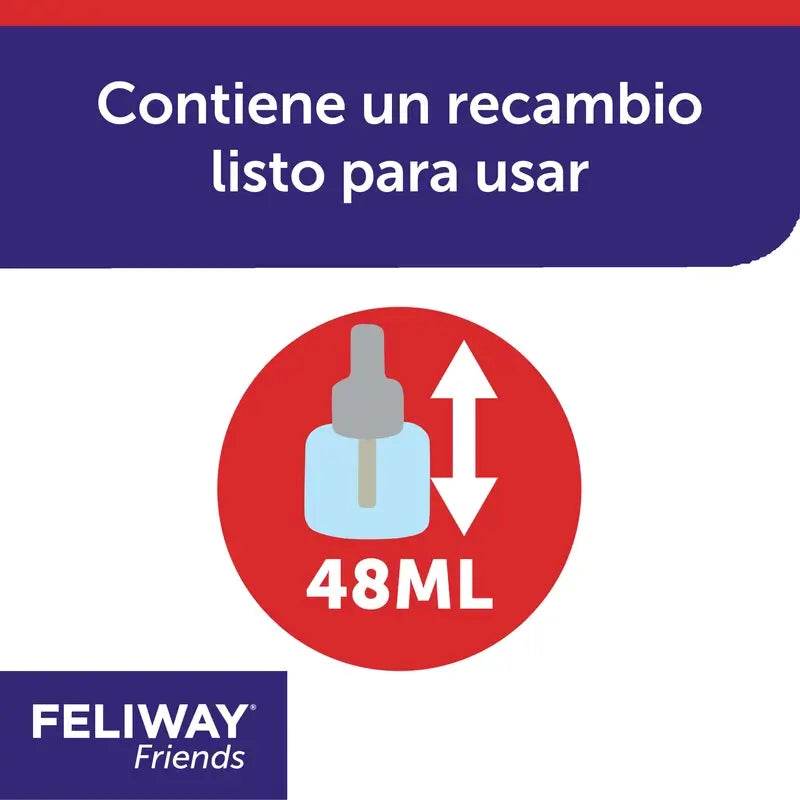 Ceva Feliway Friends Ricarica 48 ml