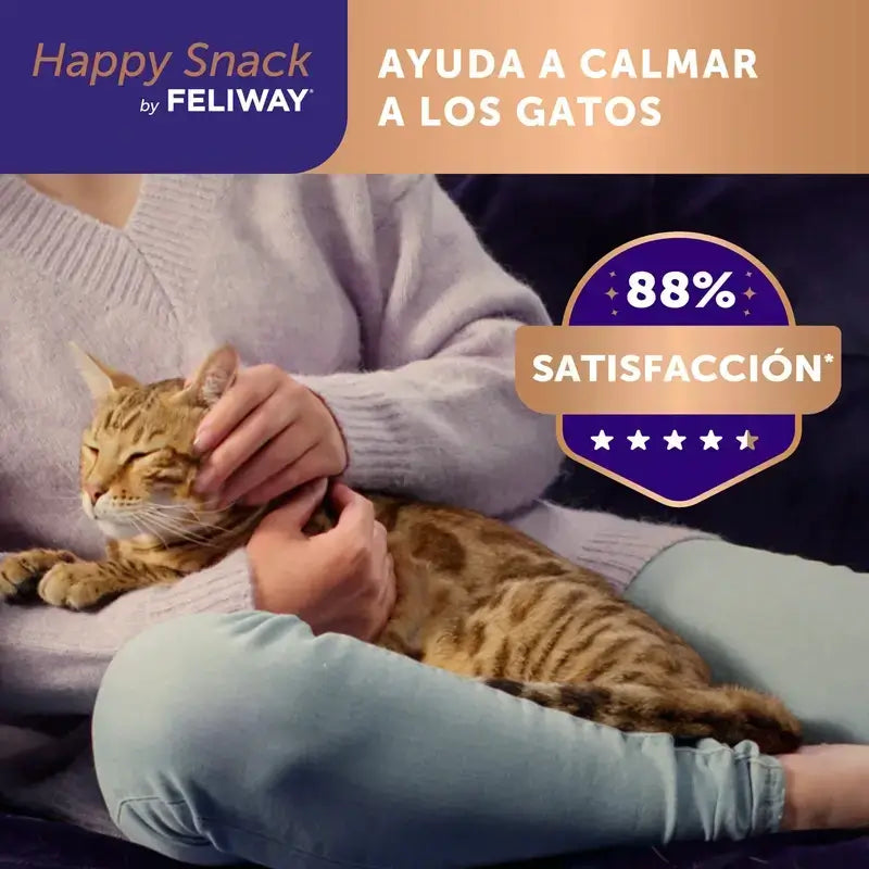 Feliway Happy Snack, confezione da 2 x 6 bastoncini