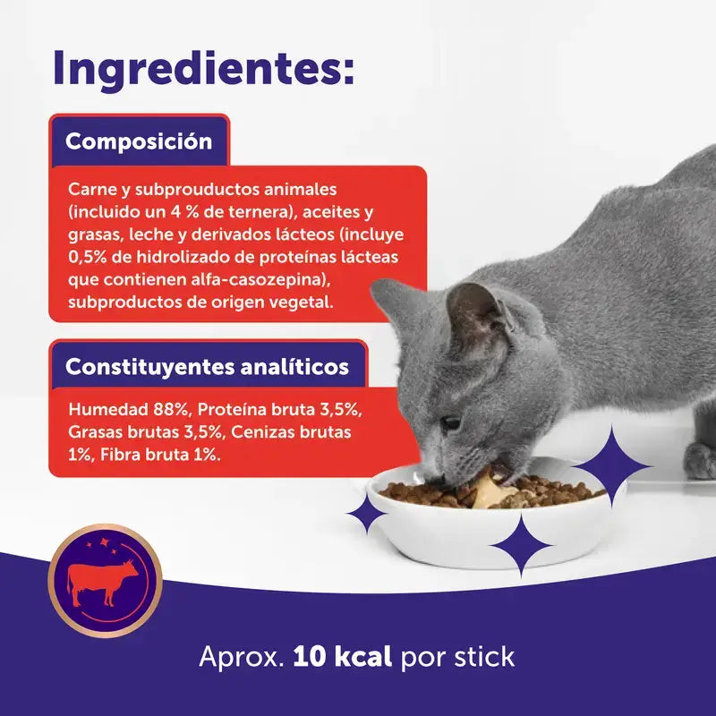 Feliway Happy Snack al gusto di vitello, 6 bustine
