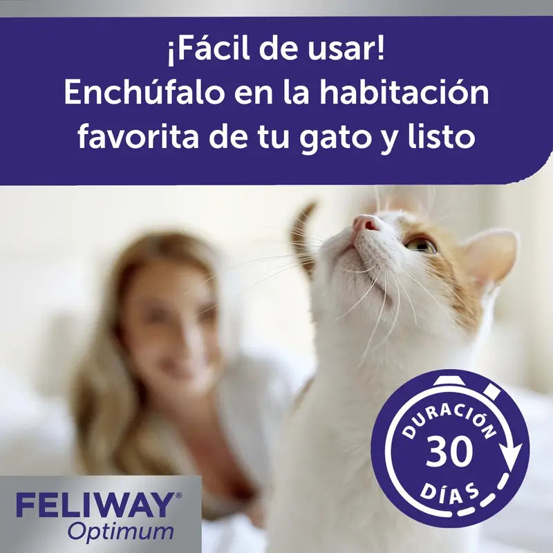 Feliway Optimum Diffusore + Ricarica 48 ml