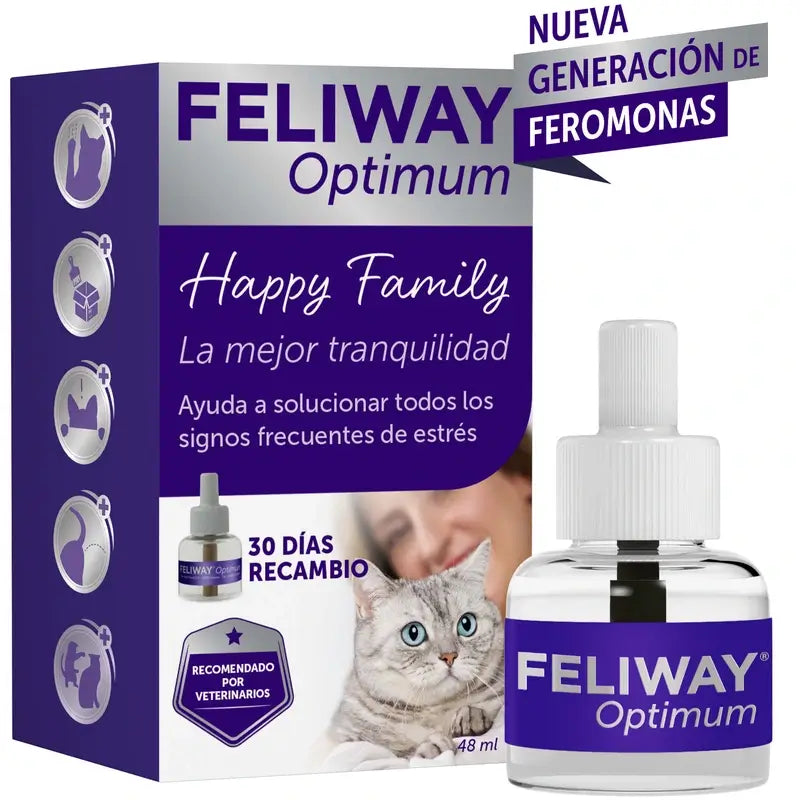 Feliway Optimum Ricarica 48 ml