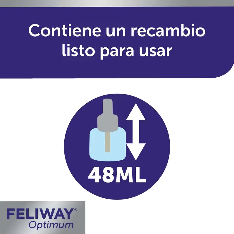 Feliway Optimum Ricarica 48 ml