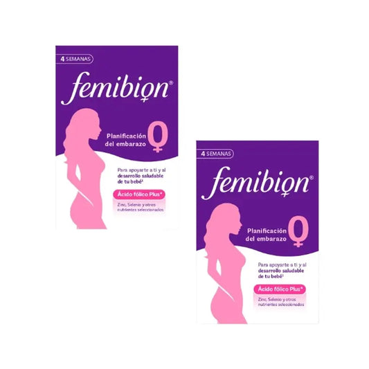Femibion 0 Pianificazione della gravidanza con acido folico plus, 2X28 compresse