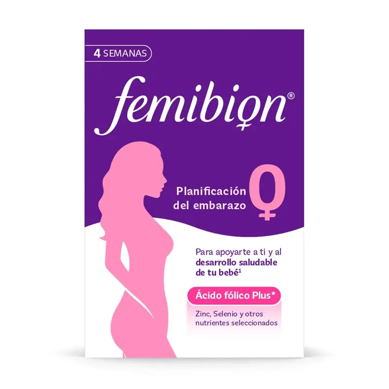 Femibion 0 Pianificazione della gravidanza con acido folico plus, 3X28 compresse