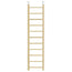 Ferplast Escalera Madera Para Periquitos CaGatouas 11x45 Cm