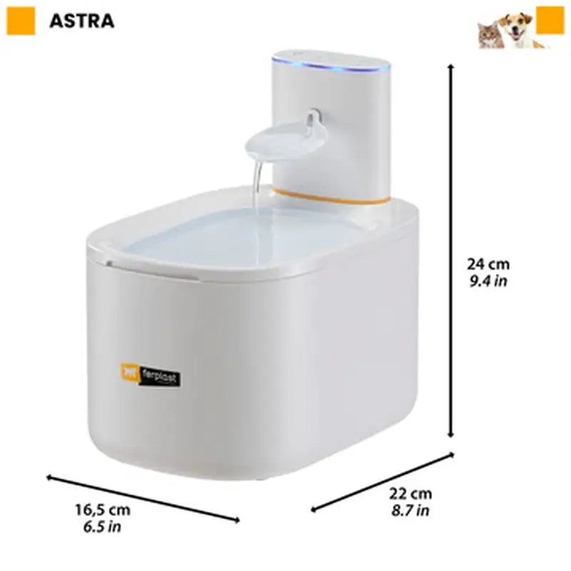 Fontana d'acqua Ferplast Astra per cani e gatti