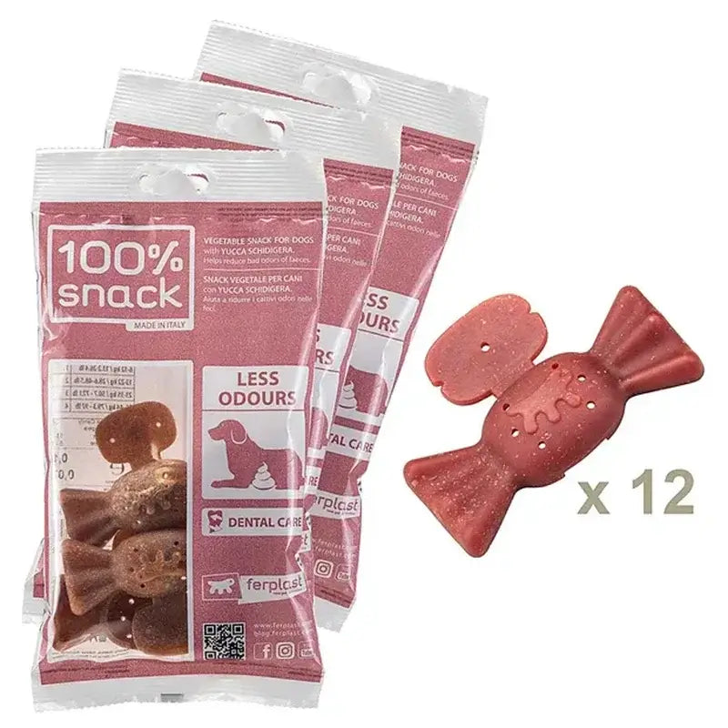 Ferplast Sacchetto di caramelle snack S Yucca , 75 g