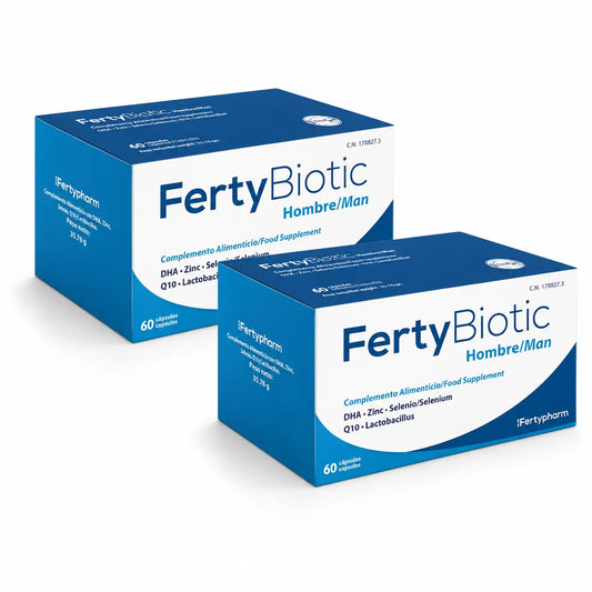 Fertybiotic Uomo, 2 confezioni da 60 capsule