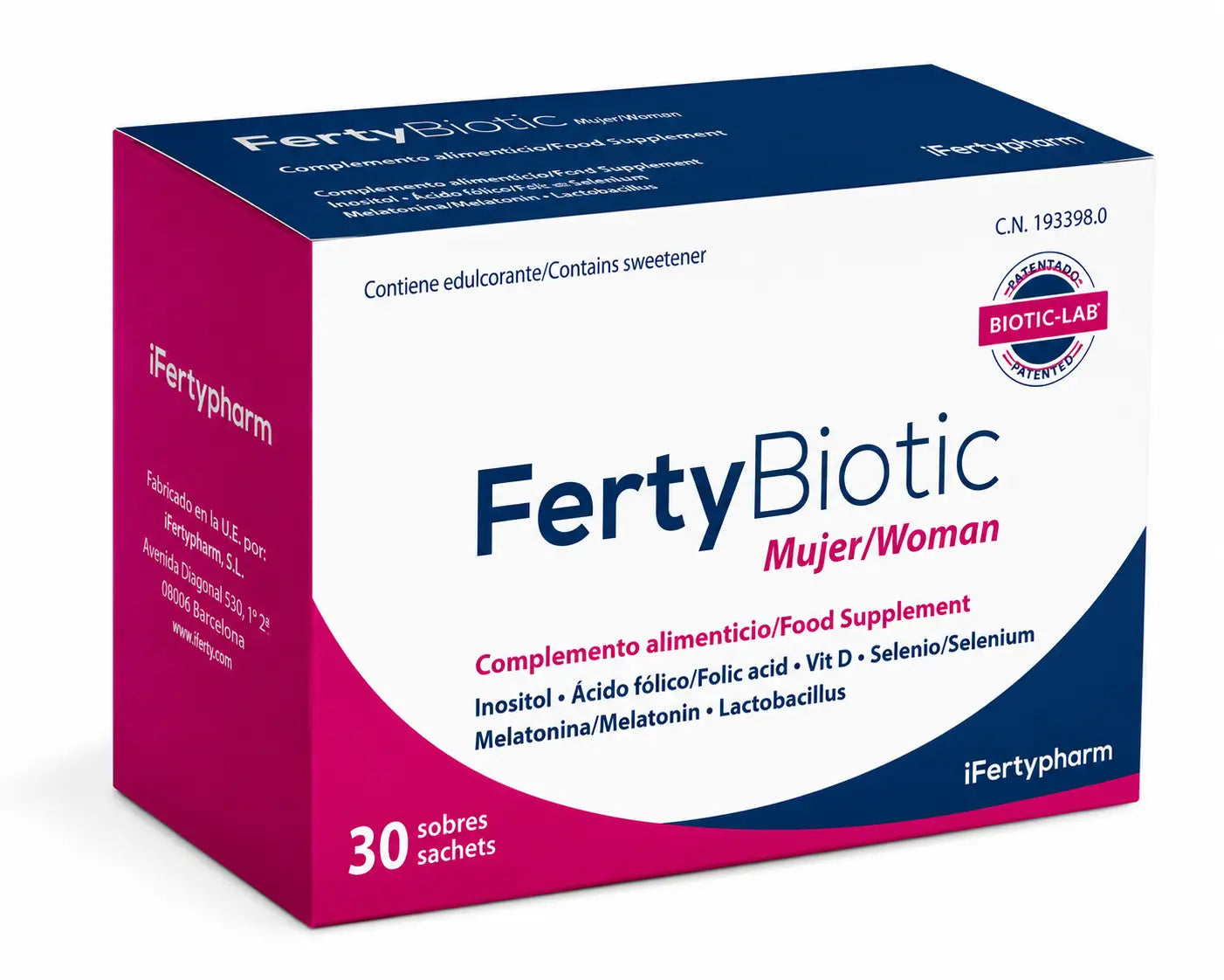 Fertybiotic Donna, 30 bustine