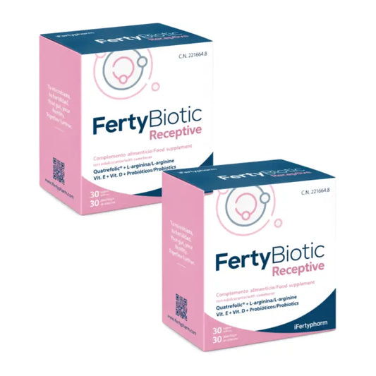 Fertybiotic Receptive Pack 2 x 30 capsule + 30 bustine