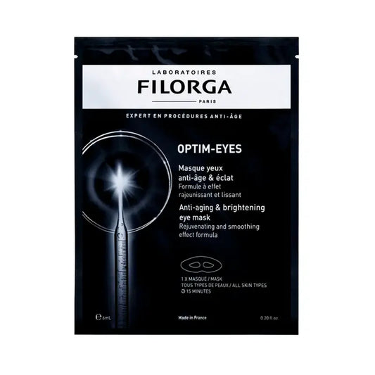 Filorga Optim-Eyes Maschera effetto antietà e illuminante, 12 pezzi.