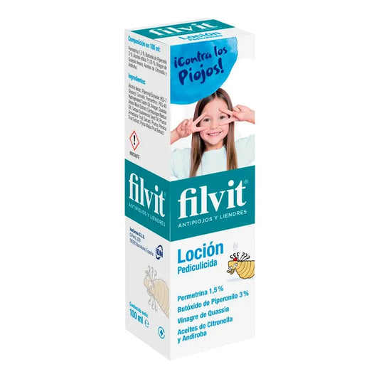 Filvit Lozione pediculicida antipidocchi e lendini 100 ml