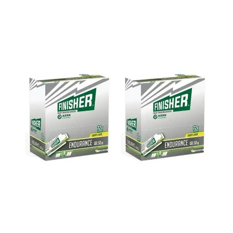 Finisher Endurance Gel, Confezione da 2, 12 Bustine X 50 Gr