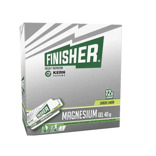 Finisher Gel di magnesio al limone, 40 g x 12 bustine