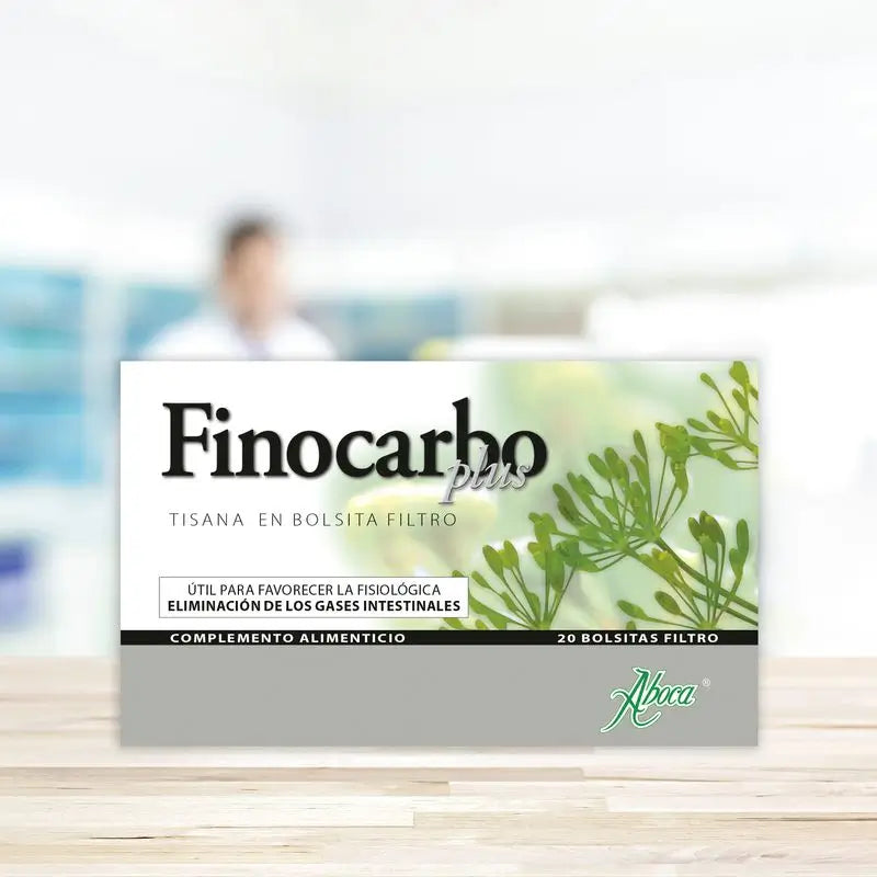 Aboca Finocarbo Plus Tisane Digestione, 20 bustine
