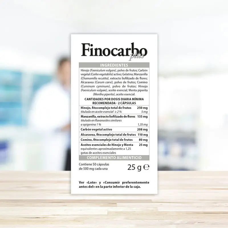 Aboca Finocarbo Plus Gas intestinale, 50 Capsule