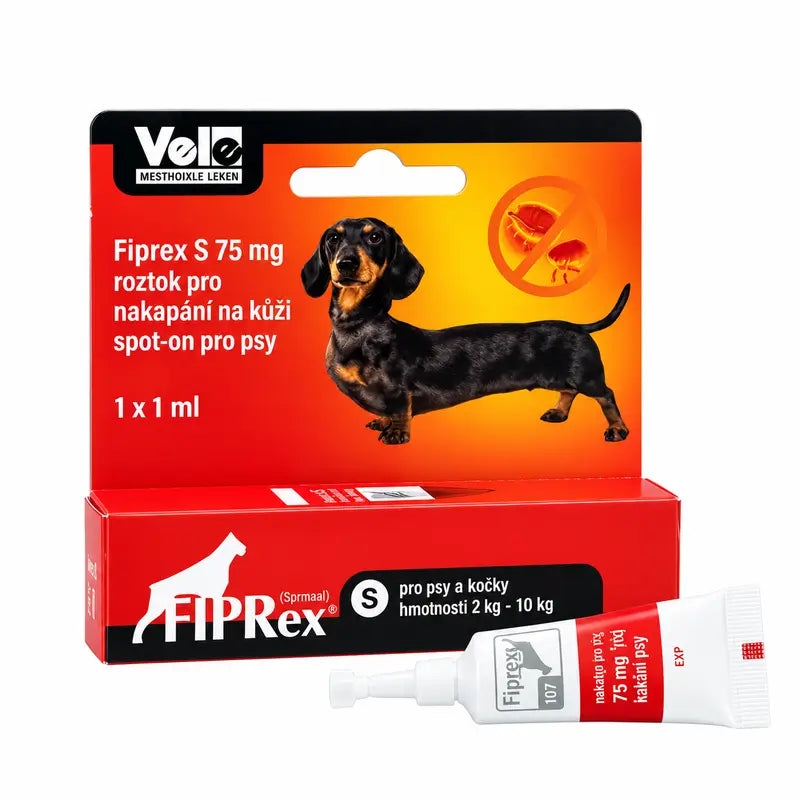 Prodotto chimico Fiprex S (cani fino a 10 kg), 12 pipette