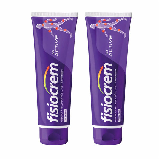 Fisiocrem Gel Active, 200 ml, confezione da 2