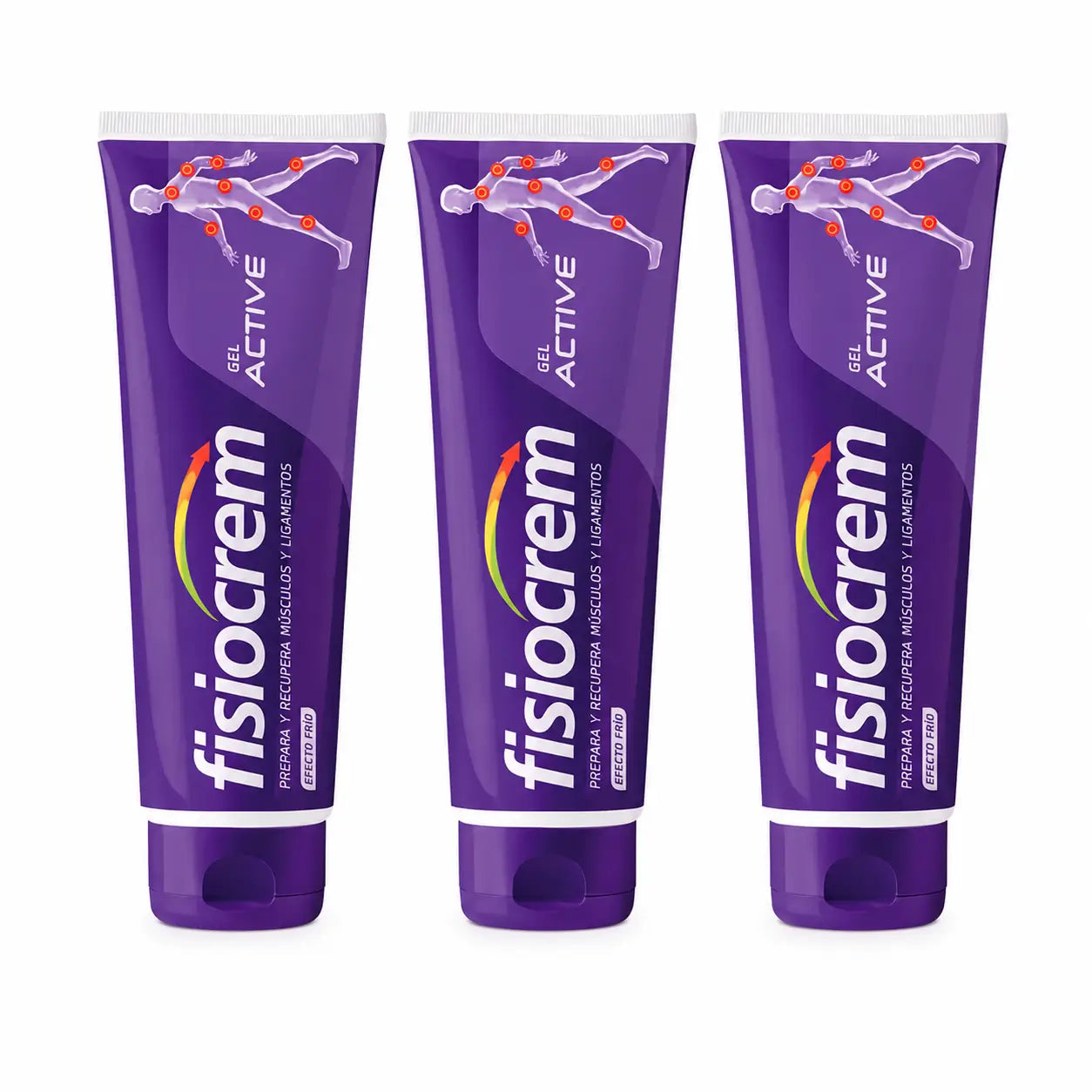 Fisiocrem Gel Active, 200 ml, confezione da 3