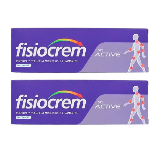 Fisiocrem Active Gel, Confezione 2 x 60 ml