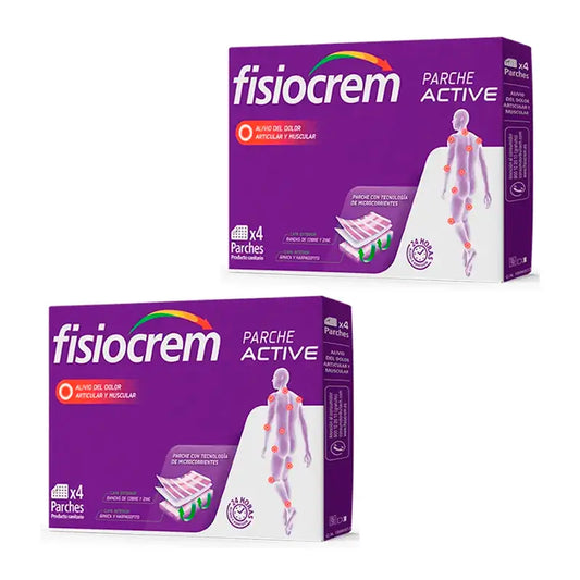 Fisiocrem Active Patch , Confezione 2 x 4 cerotti 7X9,5Cm