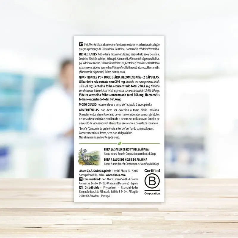 Aboca Fisioven, 50 Capsule