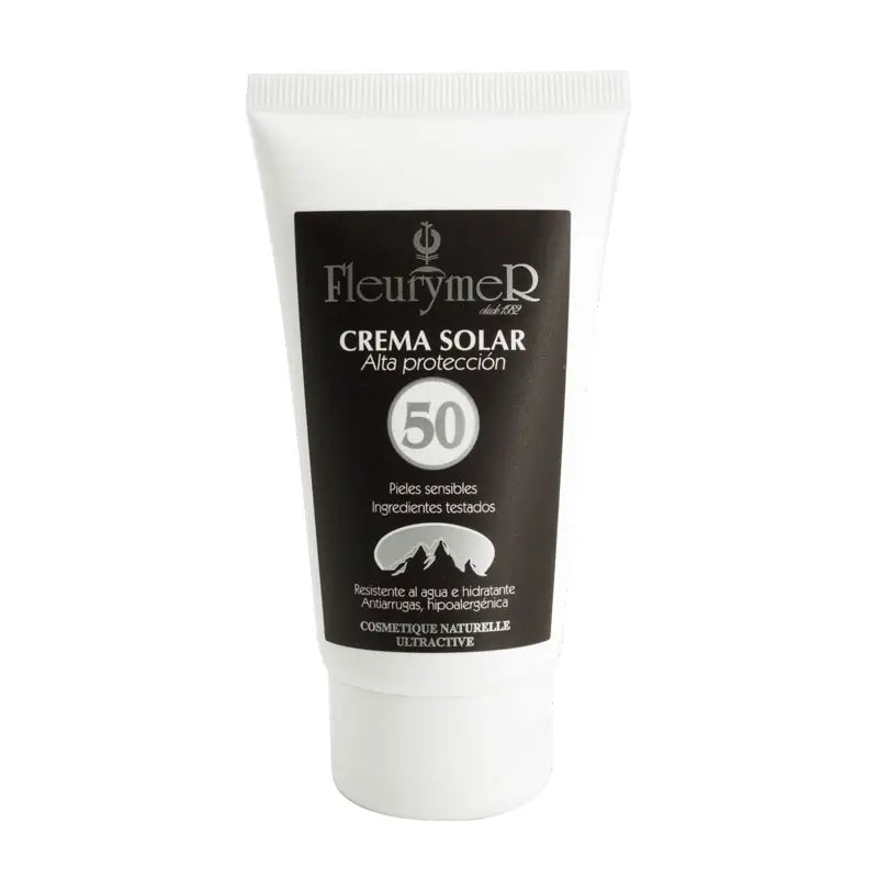 Crema solare viso Fleurymer Spf-50 Mountain 80Ml.
