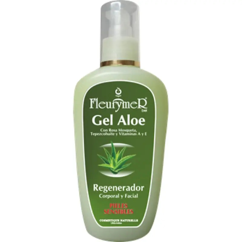 Gel Fleurymer Aloe + Rosa M. + Tepezcohuite 200Ml.