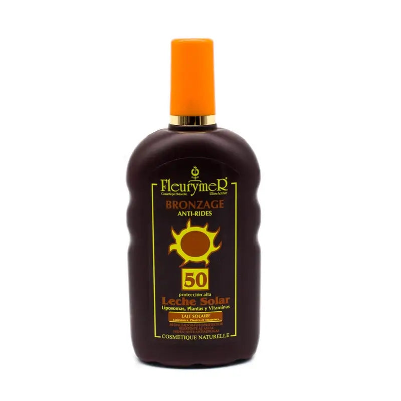 Fleurymer Latte di protezione solare Spf-50 250Ml.