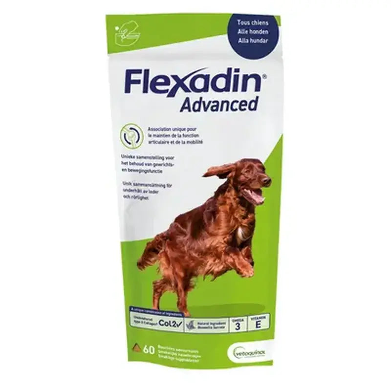Flexadin Advance Condroprotettore per cani, 60 compresse