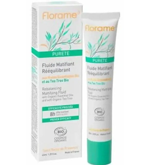 Florame Purete Fluido riequilibrante opacizzante 40 ml.
