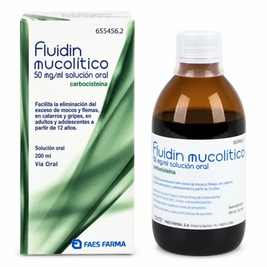 Fluidin Mucolitico Soluzione orale 200 ml