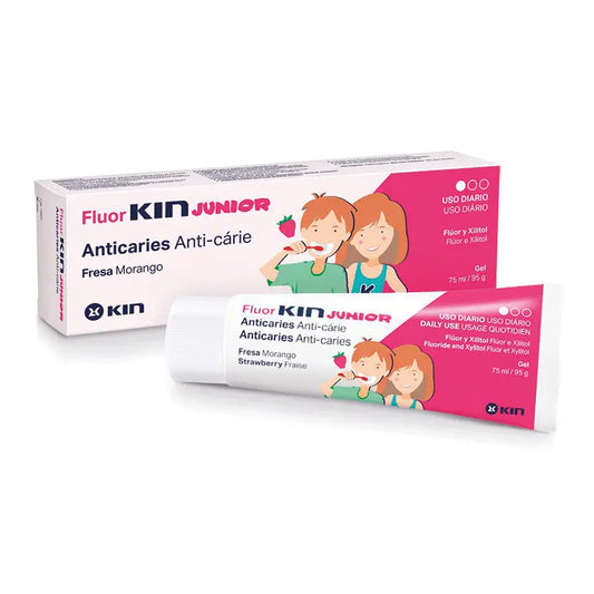 KIN FluorKIN Junior Strawberry Gel 75 ml