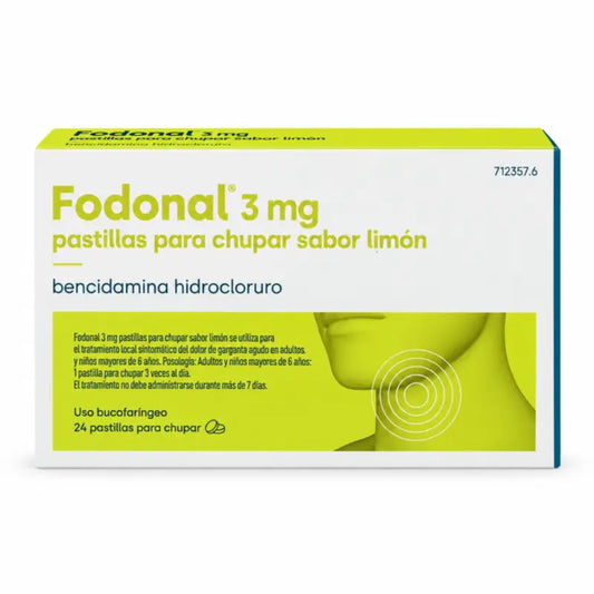 Fodonal 3 mg Gusto limone