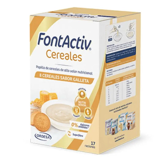 Cracker ai cereali Fontactiv 8, 500 g