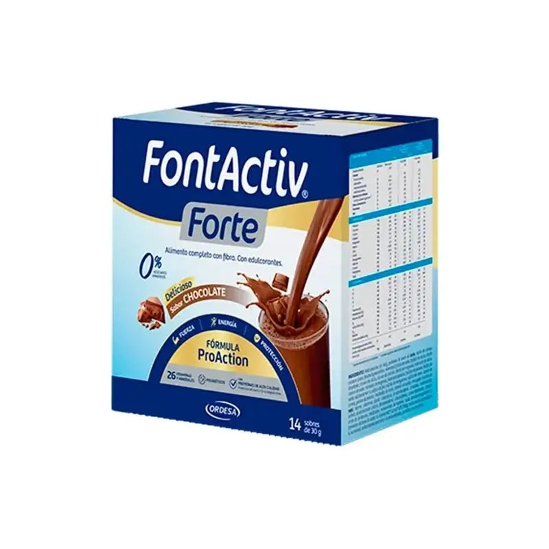Fontactiv Proaction Forte Chocolate, 14 bustine da 30 grammi