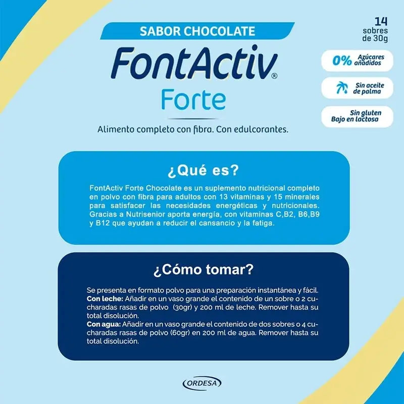 Fontactiv forte ProAction Chocolate, 800g
