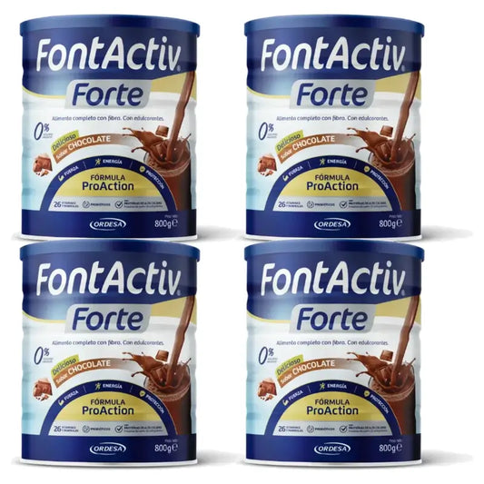 Fontactiv forte ProAction al cioccolato, 4 x 800 g