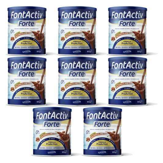 Fontactiv forte ProAction al cioccolato, 8 x 800 g