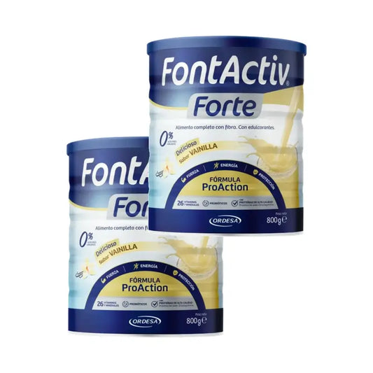 Fontactiv Forte ProAction Vaniglia, 2 x 800 g