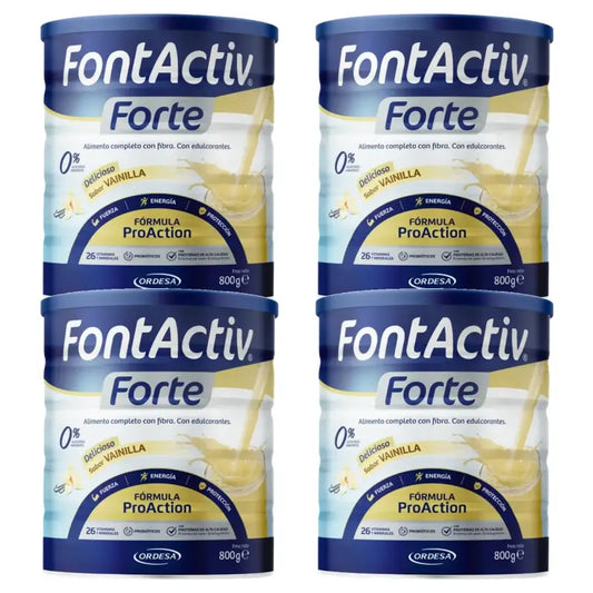 Fontactiv Forte ProAction Vaniglia, 4 x 800 g