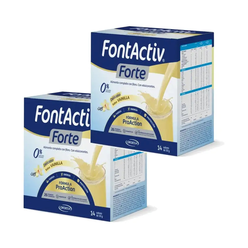 FontActiv Forte Vaniglia, 28 bustine da 30 g