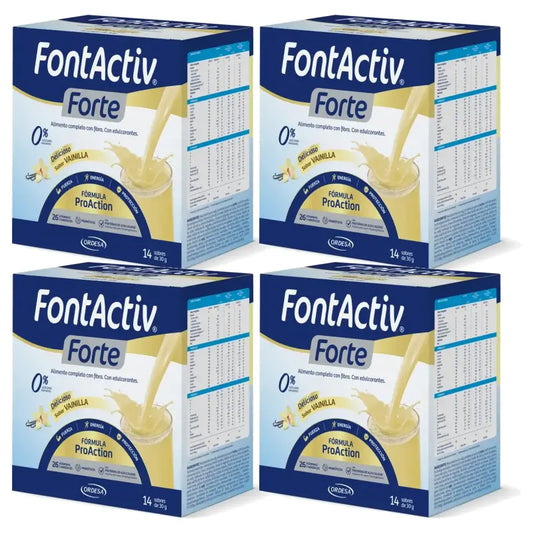 FontActiv Forte Vaniglia, 56 bustine da 30 g