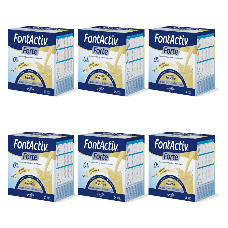 FontActiv Forte Vaniglia, 84 bustine da 30 g