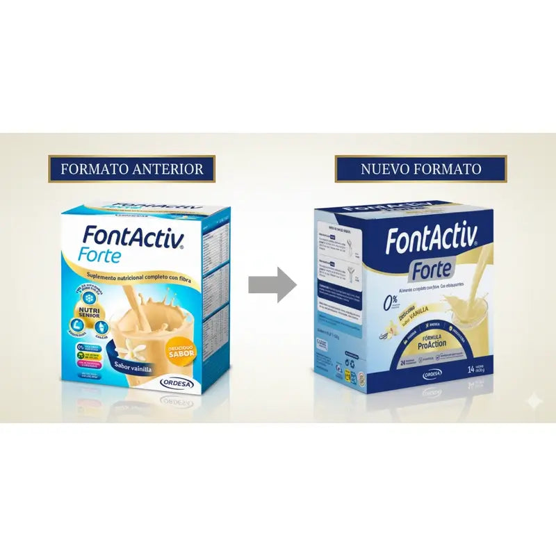 FontActiv Forte Vanilla Confezione 3 x 14 x 30 grammi
