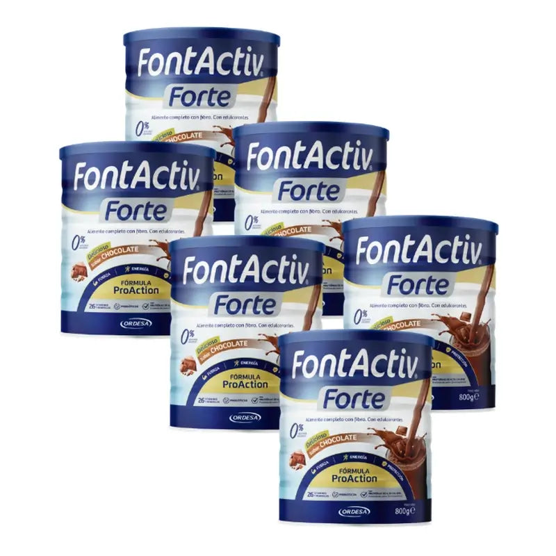 Fontactiv forte ProAction Chocolate, Confezione 6x800g