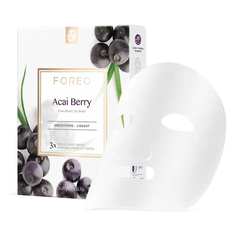 Foreo Farm To Face Sheet Mask - Bacche di Acai x3