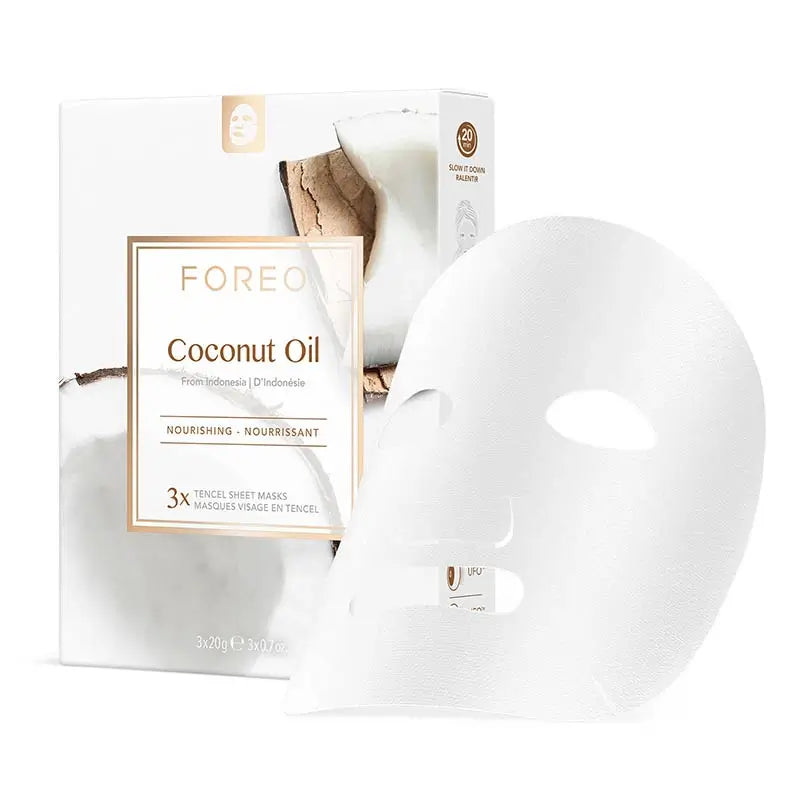 Foreo Farm To Face Sheet Mask - Olio di cocco x3